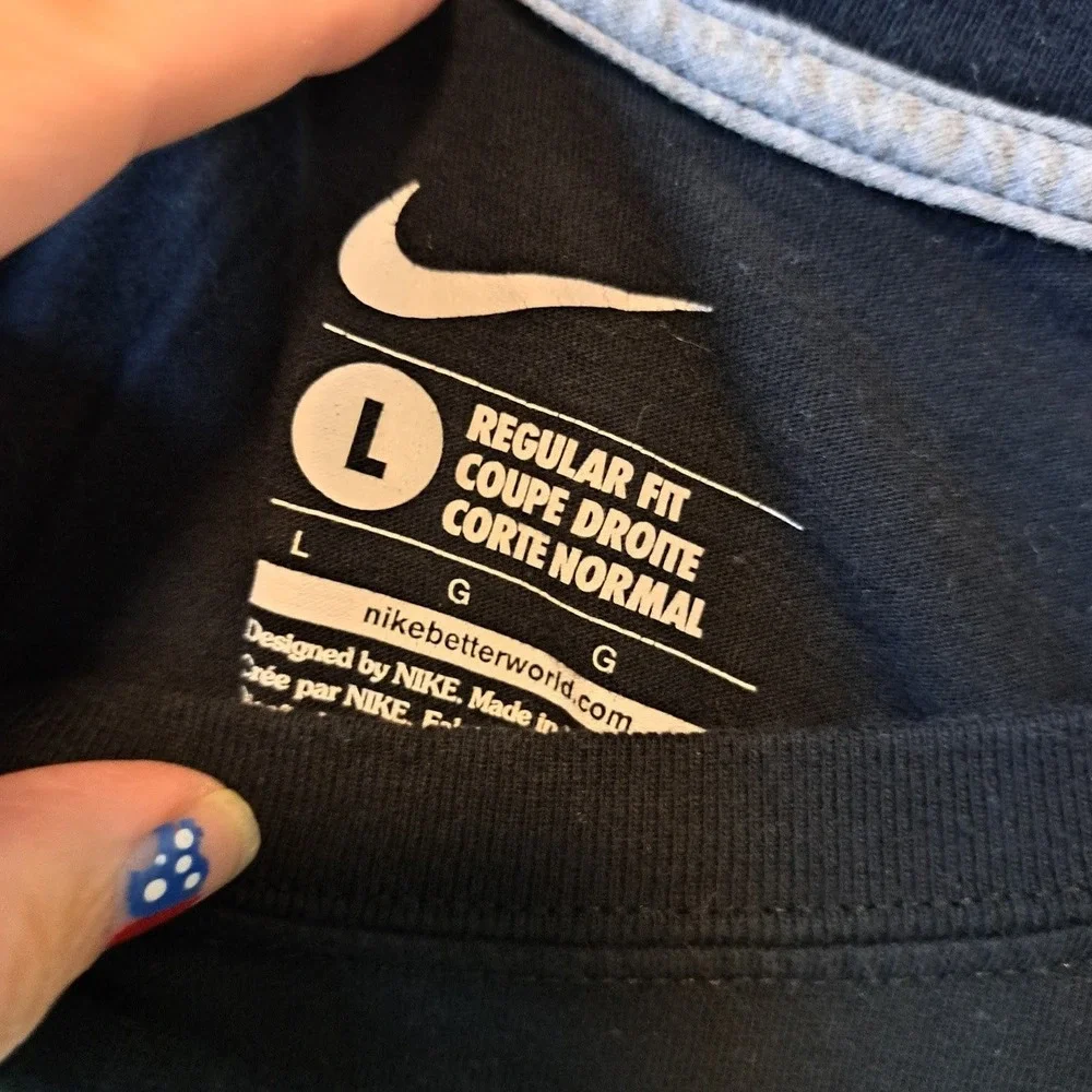 Nike Mens Just Do It Graphic T-Shirt Black Neon Yellow Swoosh Regular Fit Large